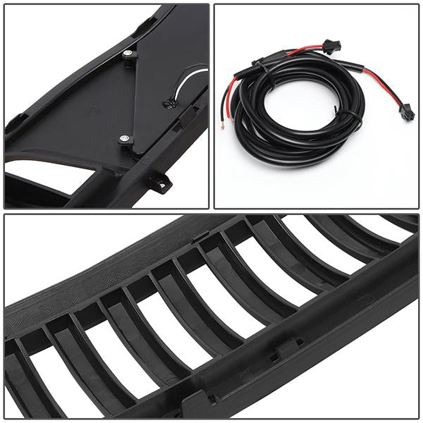Vertical Fence Front Lower Bumper Grille <br>18-19 Ford Mustang 2.3L 5.0L