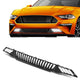 Vertical Fence Front Lower Bumper Grille <br>18-19 Ford Mustang 2.3L 5.0L