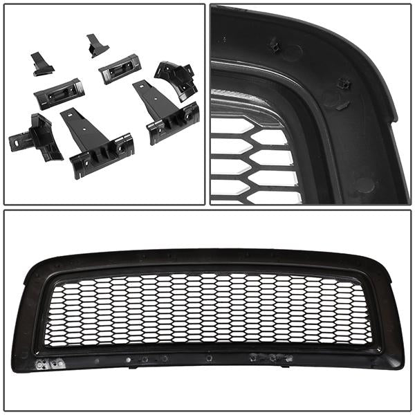 Honeycomb Mesh Front Grille <br>09-12 Dodge Ram 1500