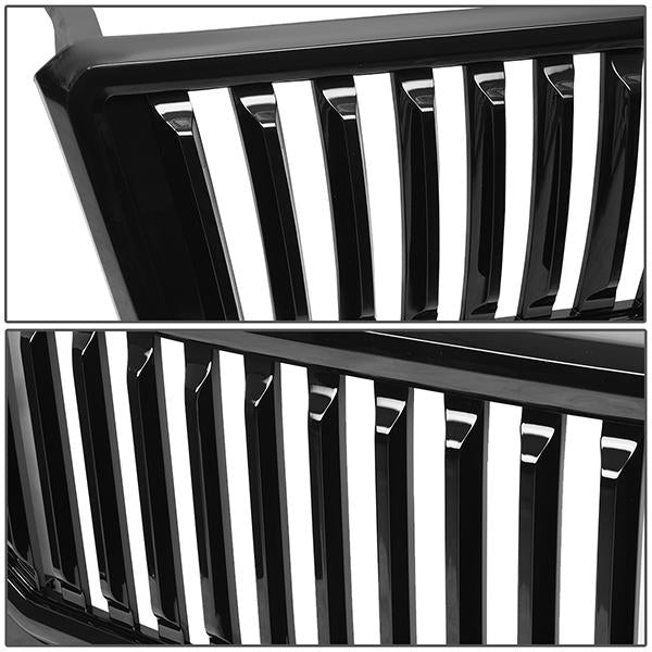 Vertical Fence Front Upper Grille <br>04-08 Ford F150