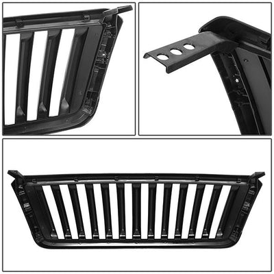 Vertical Fence Front Upper Grille <br>04-08 Ford F150