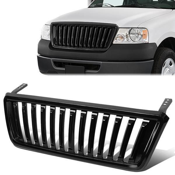 Vertical Fence Front Upper Grille <br>04-08 Ford F150