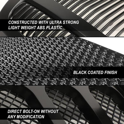 Vertical Fence Front Grille <br>05-07 Ford F250 F350 F450 F550 Super Duty