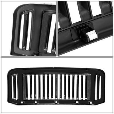 Vertical Fence Front Grille <br>05-07 Ford F250 F350 F450 F550 Super Duty