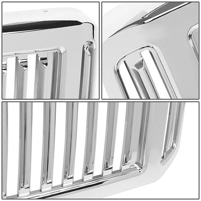 Vertical Fence Front Grille <br>05-07 Ford F250 F350 F450 F550 Super Duty