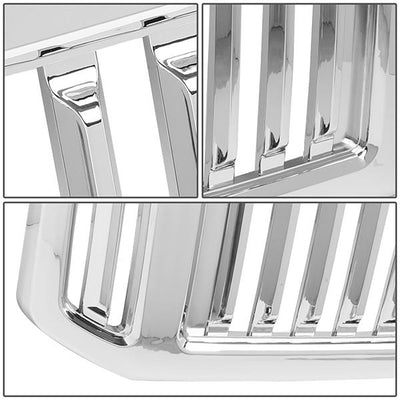 Vertical Fence Front Grille <br>05-07 Ford F250 F350 F450 F550 Super Duty