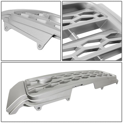 D-Motoring - 01-07 Toyota Highlander Bumper Grille - Plastic - 4