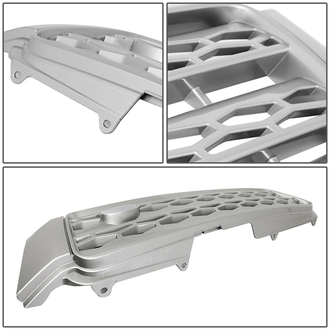 D-Motoring - 01-07 Toyota Highlander Bumper Grille - Plastic - 4