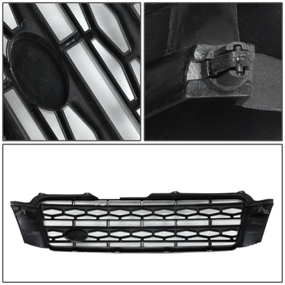 D-Motoring - 01-07 Toyota Highlander Bumper Grille - Plastic - 5