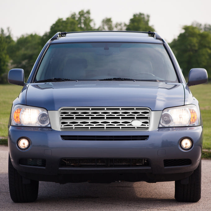 D-Motoring - 01-07 Toyota Highlander Bumper Grille - Plastic - 6