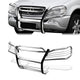 98-05 Mercedes-Benz ML320 ML350 ML430 ML500 Brush Grille Guard - Stainless Steel