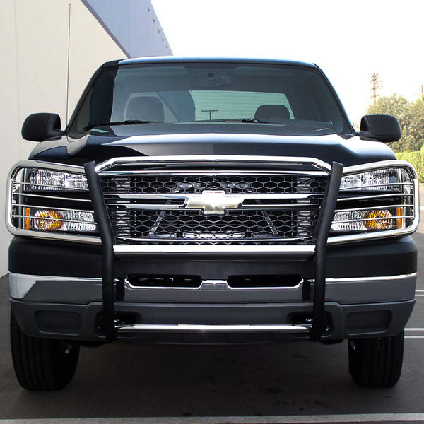 02-06 Chevy Avalanche 1500 Brush Grille Guard - Stainless Steel - CA ...