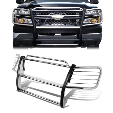 02-06 Chevy Avalanche 1500 Brush Grille Guard - Stainless Steel