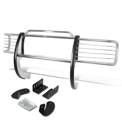 D-Motoring - Brush Guard - Stainless Steel - GMC C(K)1500 / 2500 / 3500 / Suburban / Blazer / Yukon - 2