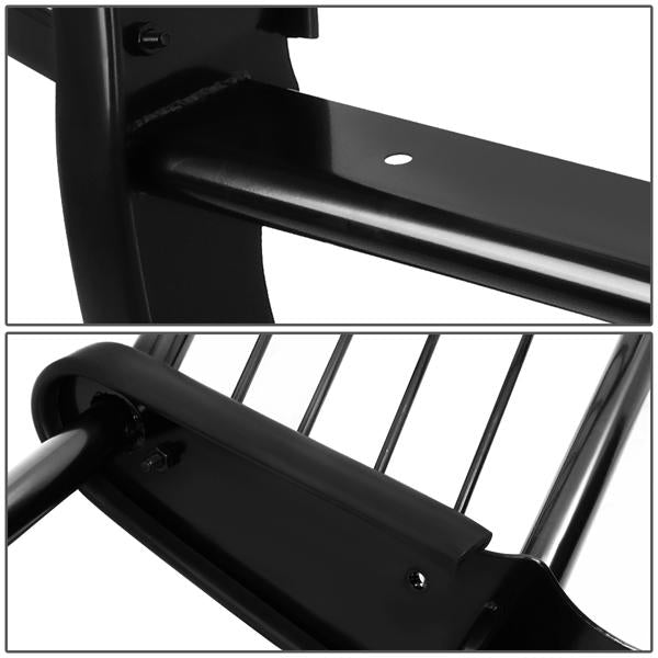 03-07 Chevy Silverado 1500 Brush Guard - Coated - Mild Steel - GRILL-G-009-BK - 2