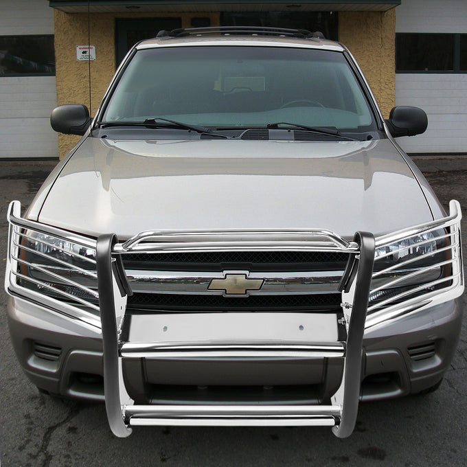 D-Motoring - Brush Guard - Stainless Steel - Chevy Trailblazer / Trailblazer EXT - 2