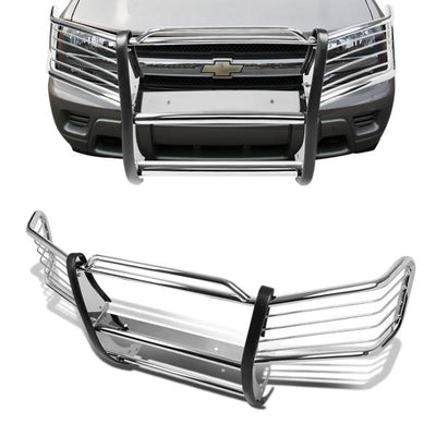 02-09 Chevy Trailblazer EXT Brush Grille Guard - Steel - Stainless Steel