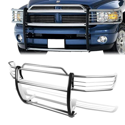 99-01 Dodge Ram 1500 Sport Brush Grille Guard - Steel - Stainless Steel