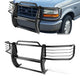 92-97 Ford F150 F250 F350 Bronco Brush Grille Guard - Steel - Black