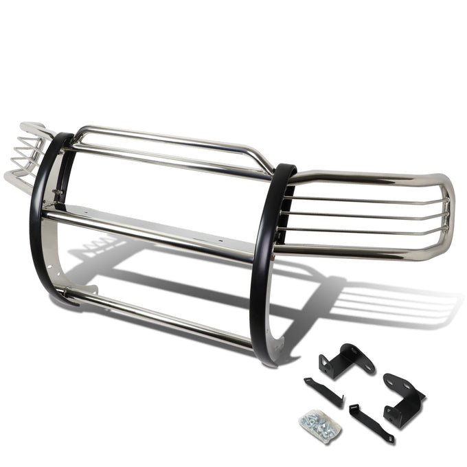 D-Motoring - Brush Guard - Stainless Steel - 01-04 Ford Escape - 1