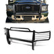 99-07 Ford F250 F350 F450 F550 Super Duty Excursion Brush Grille Guard - Steel - Black