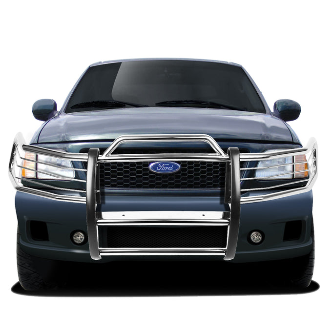 D-Motoring - Brush Guard - Stainless Steel - Ford Expedition / F-150 / F-250 4WD LD - 2