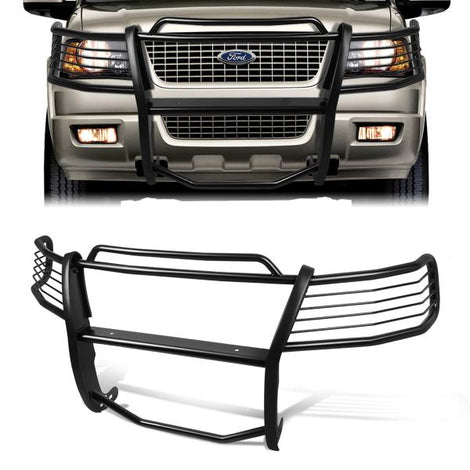 03-06 Ford Expedition Brush Grille Guard - Steel - Black