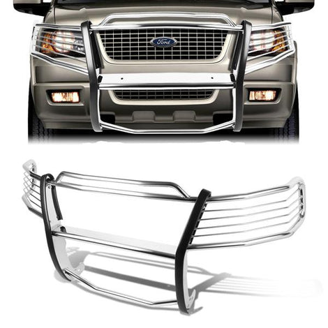03-06 Ford Expedition Brush Grille Guard - Stainless Steel