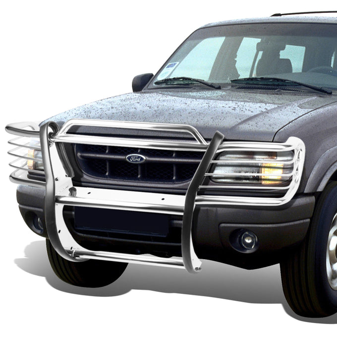 D-Motoring - Brush Guard - Stainless Steel - Ford Explorer / Mercury Mountaineer - 2
