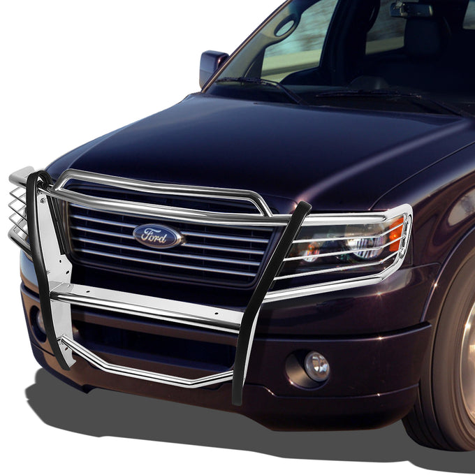 D-Motoring - Brush Guard - Stainless Steel - 04-08 Ford F-150 - 2