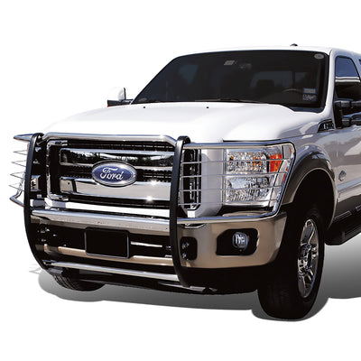 D-Motoring - Brush Guard - Stainless Steel - Ford F-250 / F-350 / F-450 / F-550 SD - 1