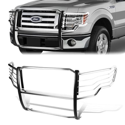 09-14 Ford F150 Brush Grille Guard - Stainless Steel