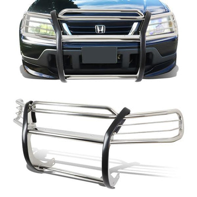 97-01 Honda CR-V Brush Grille Guard - Stainless Steel