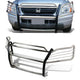 03-08 Honda Pilot Brush Grille Guard - Stainless Steel