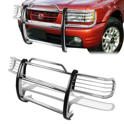 98-04 Honda Passport Isuzu Amigo Rodeo & Sport Brush Grille Guard - Stainless Steel