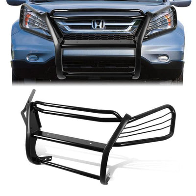 07-11 Honda CR-V Brush Grille Guard - Steel - Black