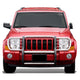D-Motoring - Brush Guard - Stainless Steel - 06-10 Jeep Commander - 2