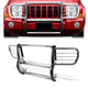 06-10 Jeep Commander Brush Grille Guard - Stainless Steel