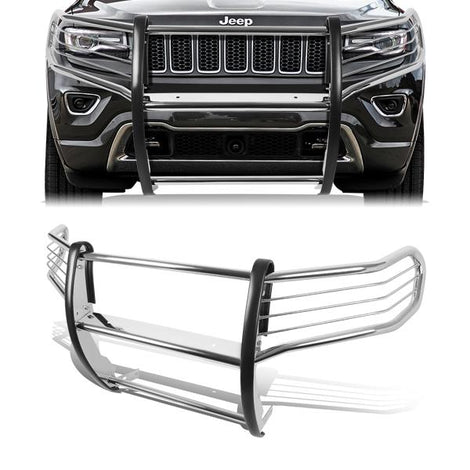 11-16 Jeep Grand Cherokee Brush Grille Guard - Stainless Steel