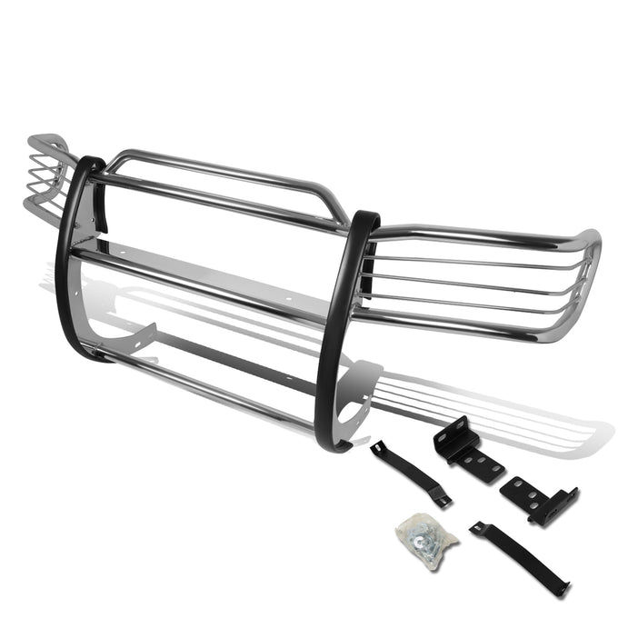 D-Motoring - Brush Guard - Stainless Steel - 96-04 Nissan Pathfinder - 2