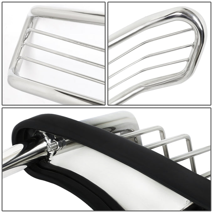 D-Motoring - Brush Guard - Stainless Steel - 96-04 Nissan Pathfinder - 4