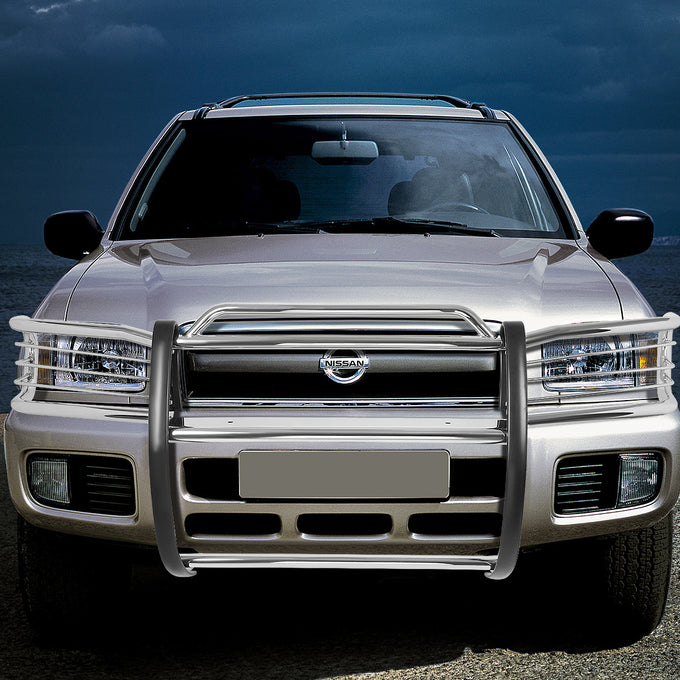 D-Motoring - Brush Guard - Stainless Steel - 96-04 Nissan Pathfinder - 1