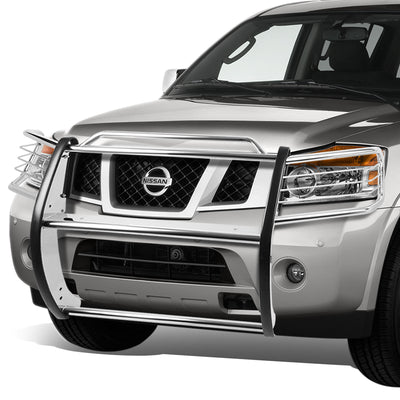 D-Motoring - Brush Guard - Stainless Steel - Nissan Titan / Armada - 1