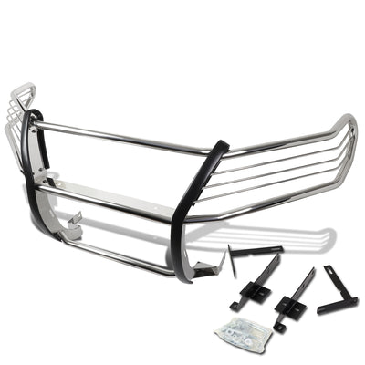 D-Motoring - Brush Guard - Stainless Steel - 13-16 Nissan Pathfinder - 1