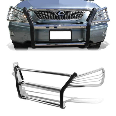 04-06 Lexus RX330 06-09 RX350 RX400h Brush Grille Guard - Stainless Steel