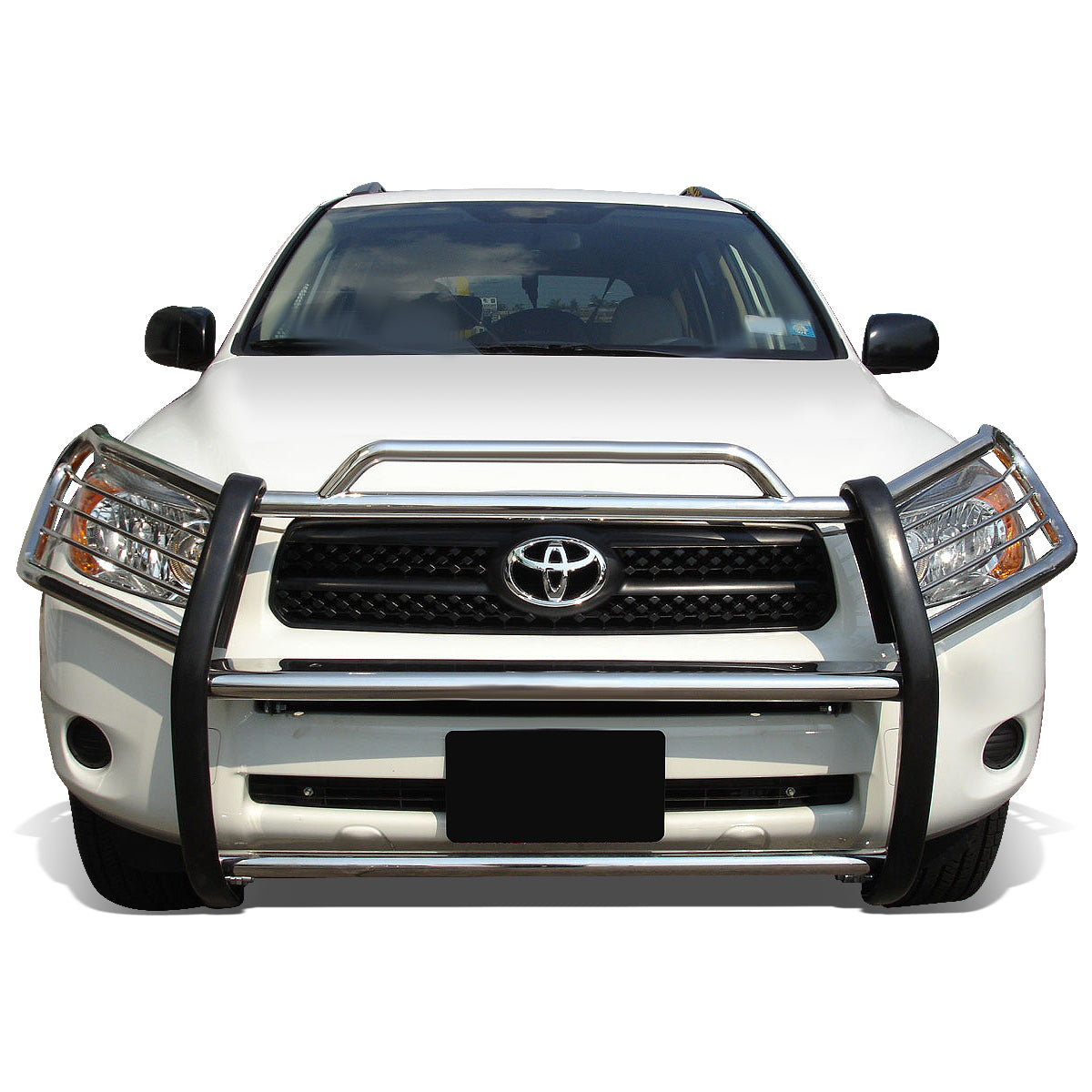 01-05 Toyota RAV4 Brush Grille Guard - Stainless Steel – CA Auto Parts