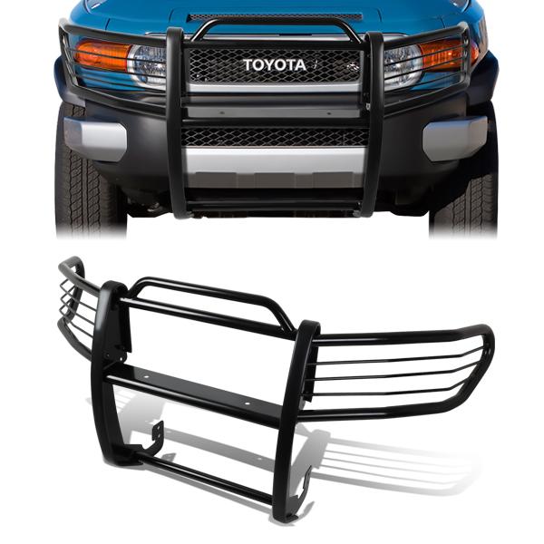 07-14 Toyota FJ Cruiser Brush Grille Guard - Steel - Black