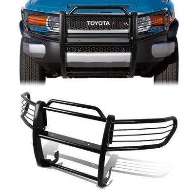 07-14 Toyota FJ Cruiser Brush Grille Guard - Steel - Black