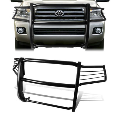 08-16 Toyota Sequoia Brush Grille Guard - Steel - Black