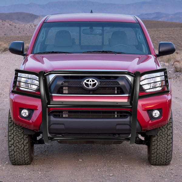 05-15 Toyota Tacoma Brush Grille Guard - Steel - Black - CA Auto Parts